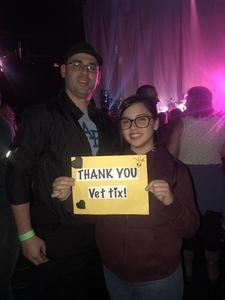 Dennis and Angel attended Kelly Clarkson: Meaning Of Life Tour on Feb 1st 2019 via VetTix 