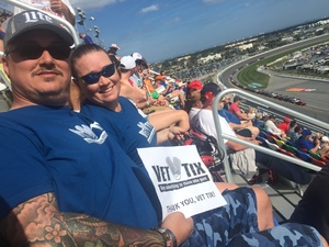 Andrew attended 61st Annual Monster Energy Daytona 500 - NASCAR Cup Series on Feb 17th 2019 via VetTix 