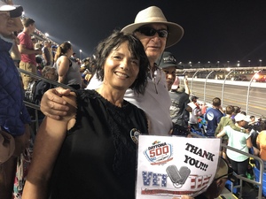 Danna attended 61st Annual Monster Energy Daytona 500 - NASCAR Cup Series on Feb 17th 2019 via VetTix 
