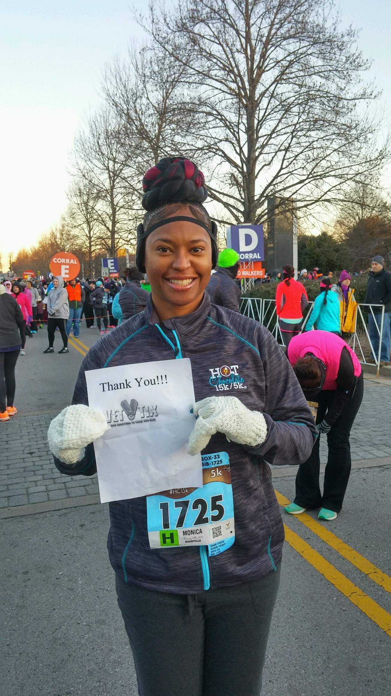 Hot Chocolate 15k/5k - Nashville Please Read Details
