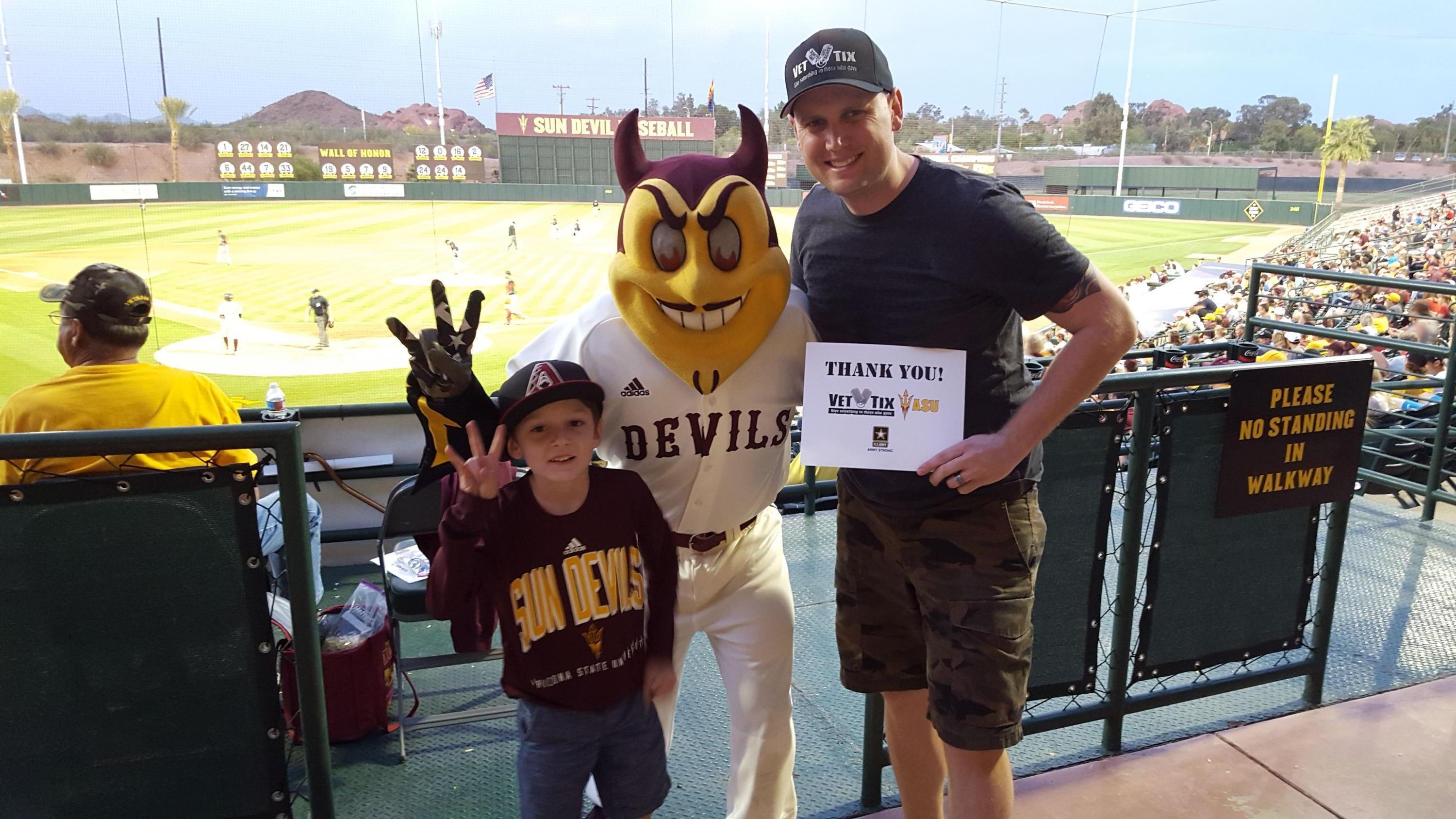 Honor Row - Arizona State Sun Devils vs. UTah - NCAA Men's Baseball - Friday
