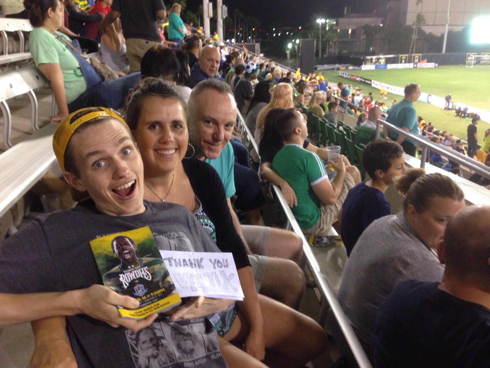 We Stand For Soccer, Tampa Bay Rowdies vs. FC Edmonton