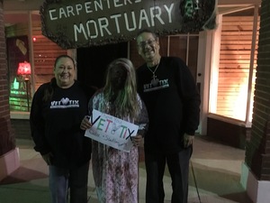Carpenters Mortuary Spook House - Sept. 30 or Oct 1
