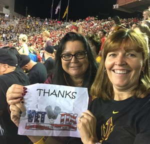 Arizona State Sun Devils vs. UTah - NCAA Football - Salute to Service Night