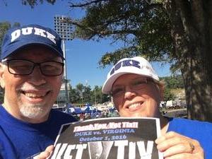 Duke University Blue Devils vs. Virginia - NCAA Football