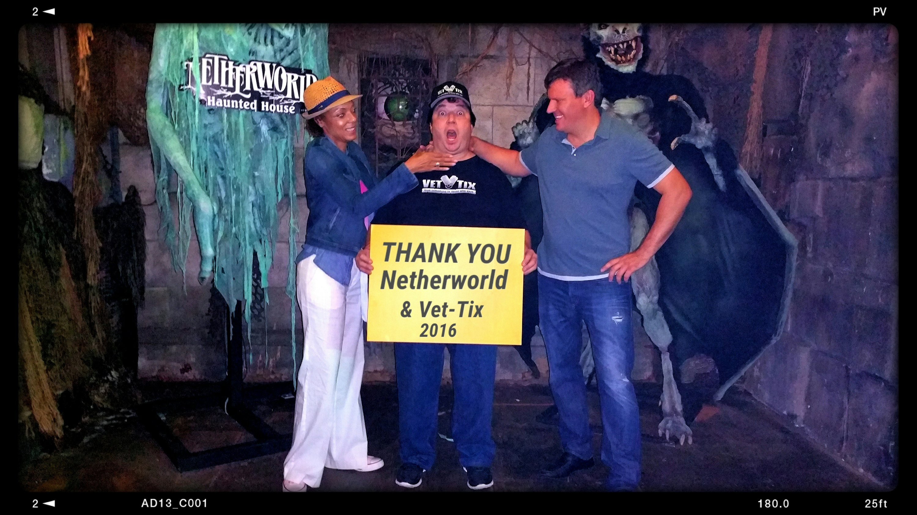 20th Annual Netherworld Haunted House - Military and Veteran Appreciation Weekend - Sept. 23 and 24th Only