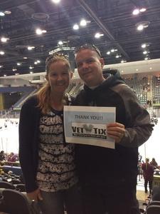 Tucson Roadrunners vs. Ontario Reign - AHL - Military Appreciation Night