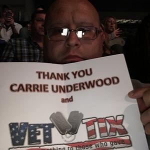 Carrie Underwood - the Storyteller Tour- Stories in the Round With Special Guest Easton Corbin and the Swon Brothers