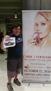 Carrie Underwood - the Storyteller Tour- Stories in the Round With Special Guest Easton Corbin and the Swon Brothers