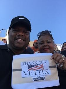 Kenneth attended University of Texas Longhorns vs. Baylor - NCAA Football on Oct 29th 2016 via VetTix 