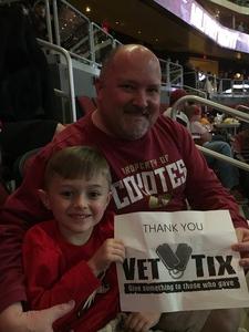 Arizona Coyotes vs. Boston Bruins - NHL - Military Appreciation Night