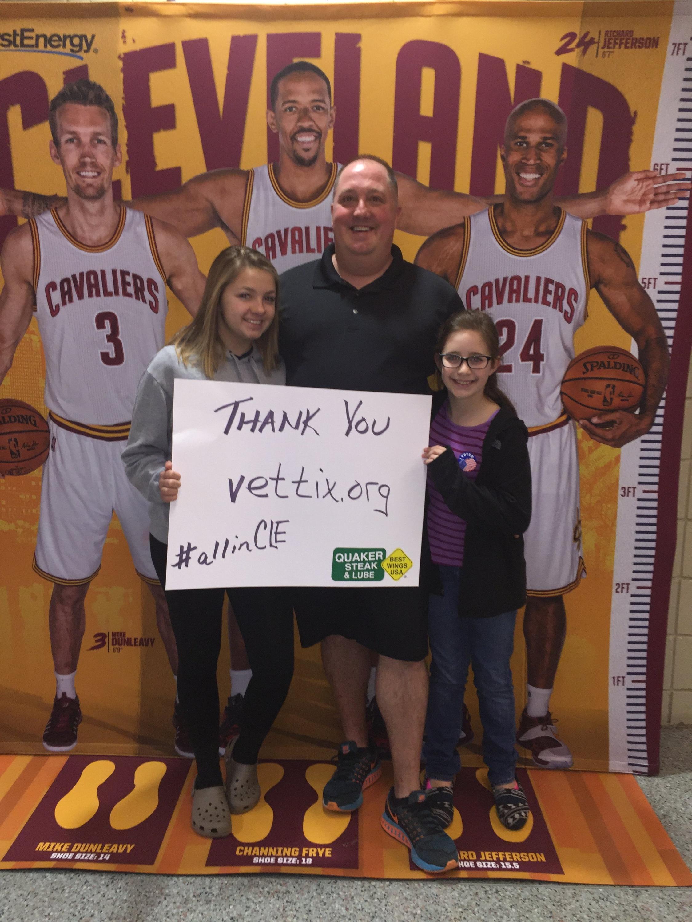 Cleveland Cavaliers vs. Atlanta Hawks - NBA - Military Appreciation Night