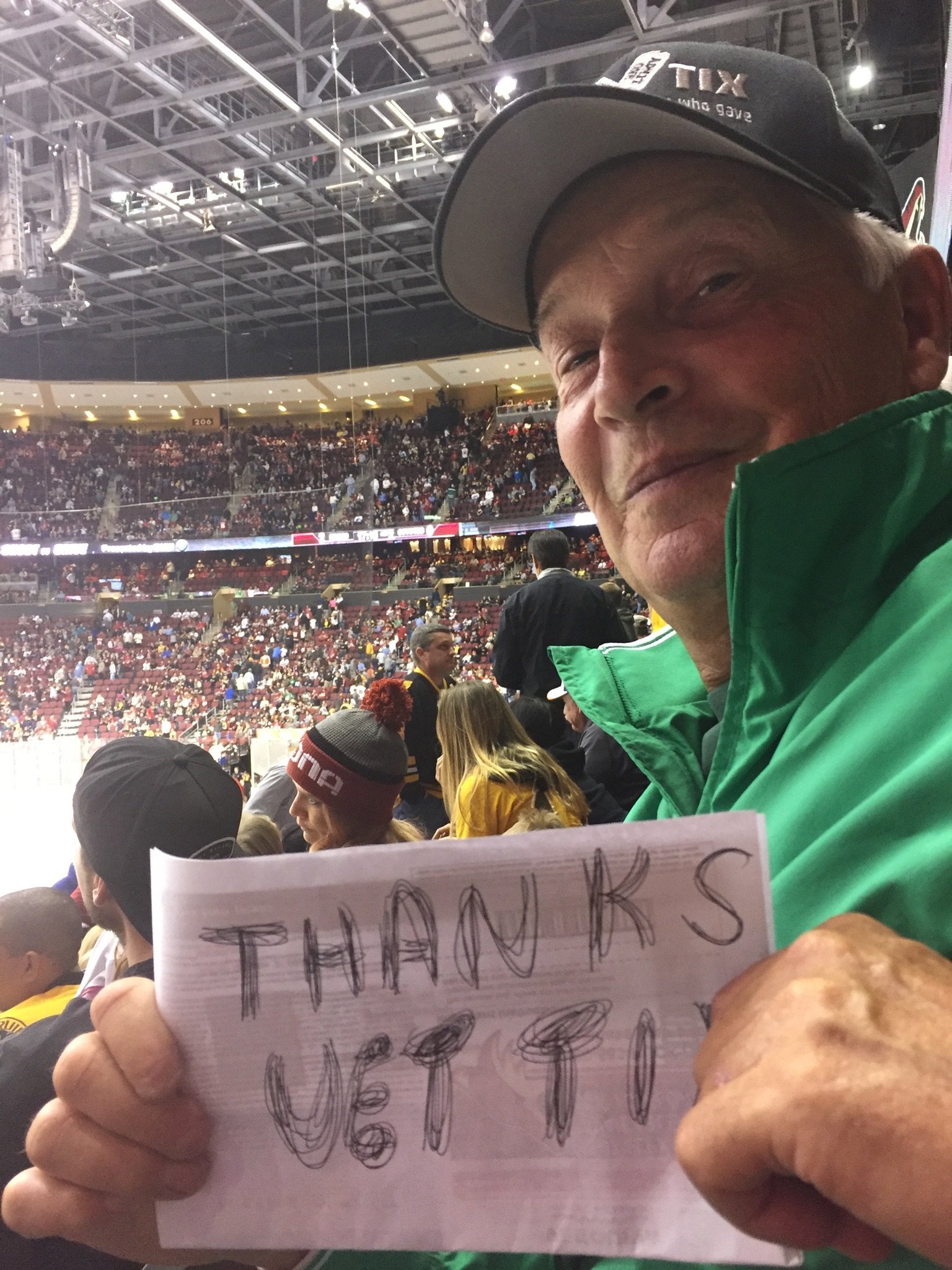 Event Feedback: Arizona Coyotes vs. Boston Bruins - NHL - Military  Appreciation Night