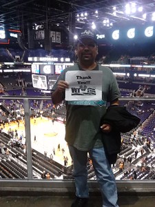 Jesus attended Phoenix Suns vs. Denver Nuggets - NBA - Afternoon Game on Nov 27th 2016 via VetTix 