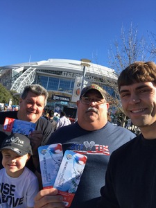 Monte attended Cotton Bowl Classic - Western Michigan Broncos vs. Wisconsin Badgers - NCAA Football on Jan 2nd 2017 via VetTix 