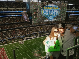 MA3 (AW) Robert Rodriguez attended Cotton Bowl Classic - Western Michigan Broncos vs. Wisconsin Badgers - NCAA Football on Jan 2nd 2017 via VetTix 