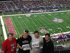 mike attended Cotton Bowl Classic - Western Michigan Broncos vs. Wisconsin Badgers - NCAA Football on Jan 2nd 2017 via VetTix 