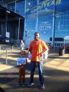 Justin attended Cotton Bowl Classic - Western Michigan Broncos vs. Wisconsin Badgers - NCAA Football on Jan 2nd 2017 via VetTix 