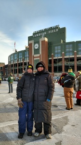 Rich attended Green Bay Packers vs. New York Giants - NFL Playoffs Wild Card Game on Jan 8th 2017 via VetTix 