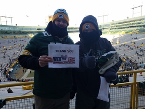 Michael attended Green Bay Packers vs. New York Giants - NFL Playoffs Wild Card Game on Jan 8th 2017 via VetTix 