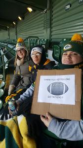 Jack attended Green Bay Packers vs. New York Giants - NFL Playoffs Wild Card Game on Jan 8th 2017 via VetTix 