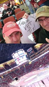 Rich attended Arizona Coyotes vs. Anaheim Ducks - NHL on Feb 20th 2017 via VetTix 