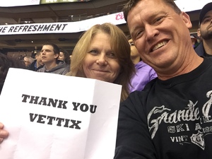 Michael attended Arizona Coyotes vs. Anaheim Ducks - NHL on Feb 20th 2017 via VetTix 