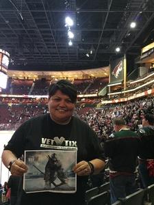 A. Garza attended Arizona Coyotes vs. Anaheim Ducks - NHL on Feb 20th 2017 via VetTix 
