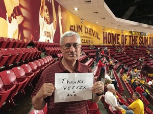 Ed attended Arizona State Sun Devils vs. Arizona - NCAA Men's Basketball on Mar 4th 2017 via VetTix 