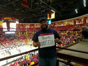 Duane attended Arizona State Sun Devils vs. Arizona - NCAA Men's Basketball on Mar 4th 2017 via VetTix 
