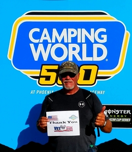 Michael attended Camping World 500 - Monster Energy NASCAR Cup Series - Phoenix International Raceway on Mar 19th 2017 via VetTix 
