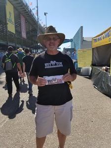 Donald attended Camping World 500 - Monster Energy NASCAR Cup Series - Phoenix International Raceway on Mar 19th 2017 via VetTix 