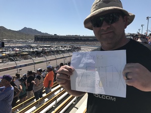 Tom attended Camping World 500 - Monster Energy NASCAR Cup Series - Phoenix International Raceway on Mar 19th 2017 via VetTix 