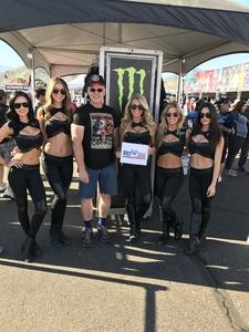 Mike attended Camping World 500 - Monster Energy NASCAR Cup Series - Phoenix International Raceway on Mar 19th 2017 via VetTix 