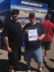 David attended Camping World 500 - Monster Energy NASCAR Cup Series - Phoenix International Raceway on Mar 19th 2017 via VetTix 