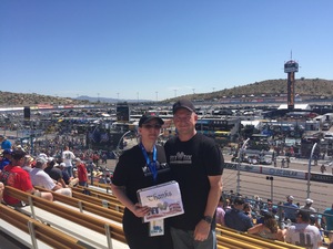 Emery attended Camping World 500 - Monster Energy NASCAR Cup Series - Phoenix International Raceway on Mar 19th 2017 via VetTix 