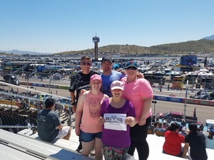 Dennis attended Camping World 500 - Monster Energy NASCAR Cup Series - Phoenix International Raceway on Mar 19th 2017 via VetTix 