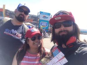 Anthony attended Camping World 500 - Monster Energy NASCAR Cup Series - Phoenix International Raceway on Mar 19th 2017 via VetTix 