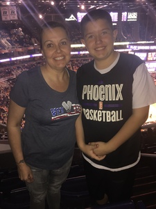 Channon attended Phoenix Suns vs. Sacramento Kings - NBA on Mar 15th 2017 via VetTix 