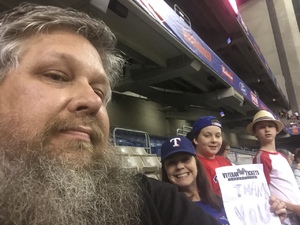 kevin attended HEB Big League Weekend - American League West Division Champion Texas Rangers vs. American League Central Division Champion Cleveland Indians - MLB on Mar 18th 2017 via VetTix 