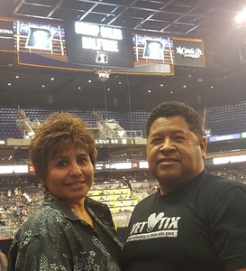 Ernesto & Sharon Haros attended Arizona Rattlers vs. Colorado Crush - IFL on Mar 11th 2017 via VetTix 