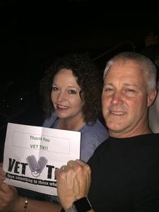 Todd attended Tim McGraw and Faith Hill - Soul2Soul World Tour - KFC Yum! Center on Apr 28th 2017 via VetTix 