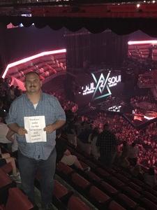 Joseph attended Tim McGraw and Faith Hill - Soul2Soul World Tour - KFC Yum! Center on Apr 28th 2017 via VetTix 