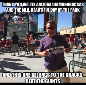 Arizona Diamondbacks vs. San Francisco Giants - MLB - Home Opener