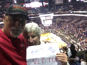 Al attended Phoenix Suns vs. Los Angeles Clippers - NBA on Mar 30th 2017 via VetTix 