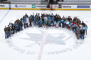 San Jose Sharks vs. Edmonton Oilers - NHL - Post Game on Ice Photo