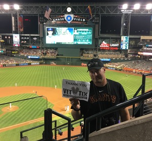 Arizona Diamondbacks vs. San Francisco Giants - MLB