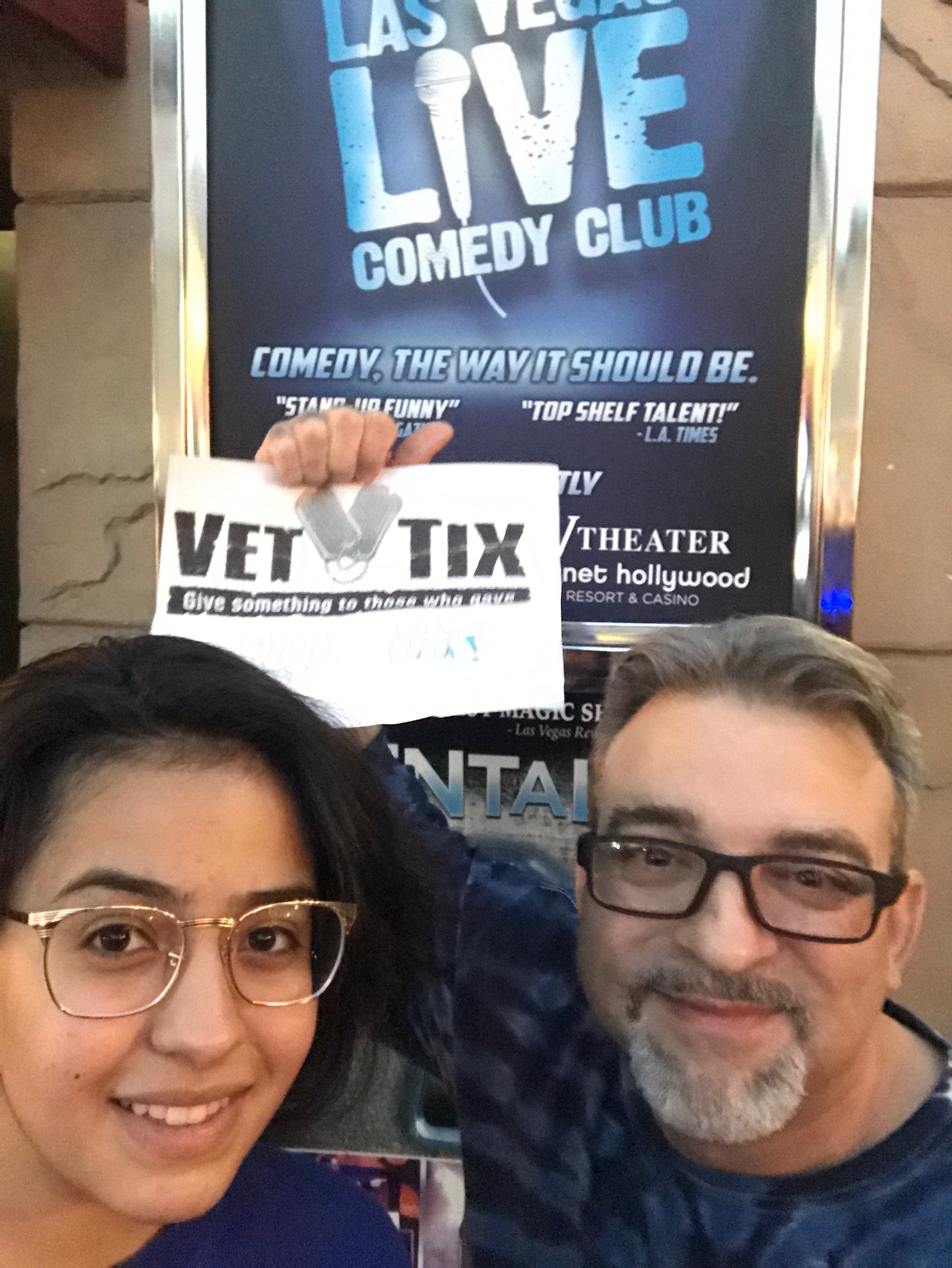 Event Feedback: Las Vegas Live Comedy Club - Monday