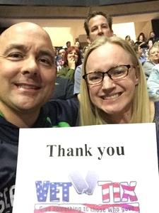 Jeromy attended George Strait - Strait to Vegas With Special Guest Cam - Friday on Apr 7th 2017 via VetTix 