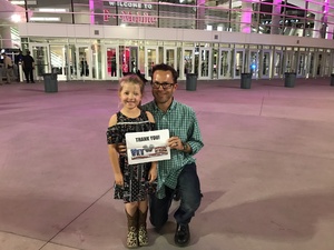 Daniel attended George Strait - Strait to Vegas With Special Guest Cam - Friday on Apr 7th 2017 via VetTix 